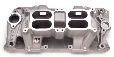 Edelbrock  RPM Air-Gap Dual-Quad Intake Manifold Small Block Chevy, 1500-6500 rpm