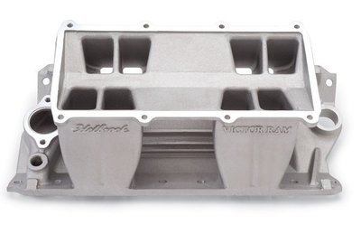 Edelbrock  Victor Ram Intake Manifold Small Block Chevy, 6500-10,000 rpm, base only