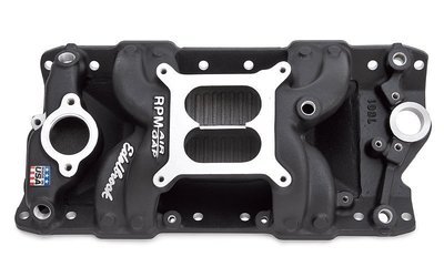 Edelbrock  RPM Air-Gap Intake Manifold - NASCAR Edition Small Block Chevy, 1500-6500 rpm