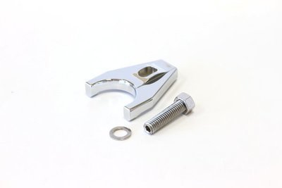 Aeroflow Performance  Billet Distributor Hold Down Clamp - Chrome Suit SB Chevy