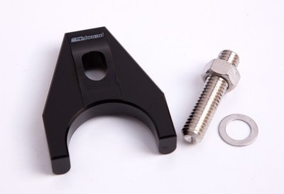 Aeroflow Performance  Billet Distributor Hold Down Clamp - Black  Suit SB Chevy