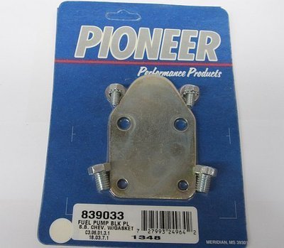 Pioneer  Fuel Pump Block Off Suit Small Block Chevy