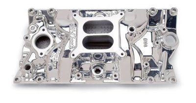 Edelbrock  Performer RPM Intake Manifold - EnduraShine Finish Small Block Chevy Vortec, 1500-6500 rpm