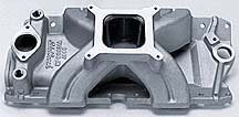 Edelbrock  Victor Jr. High-Port Intake Manifold Small Block Chevy, 4000-8000 rpm