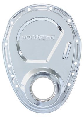 Aeroflow Performance  Chrome Timing Cover Suit SB Chev