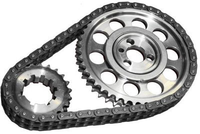JP Performance  Timing Chain & Gear Set - Double Row Fits Small Block Chev Rocket Block, Torrington bearing included.