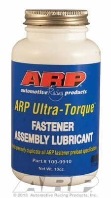 ARP fasteners  Ultra-Toque Assembly Lube  295 mil (10 oz) Bottle With Brush In Cap ​
