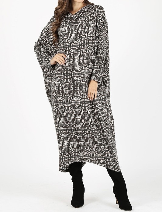 Nina Simone Oversized Dress UPDR706-NINASIMONE