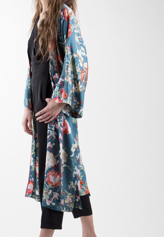 Botanical Gardens Kimono UPCD725-BOTANICALGARDENS