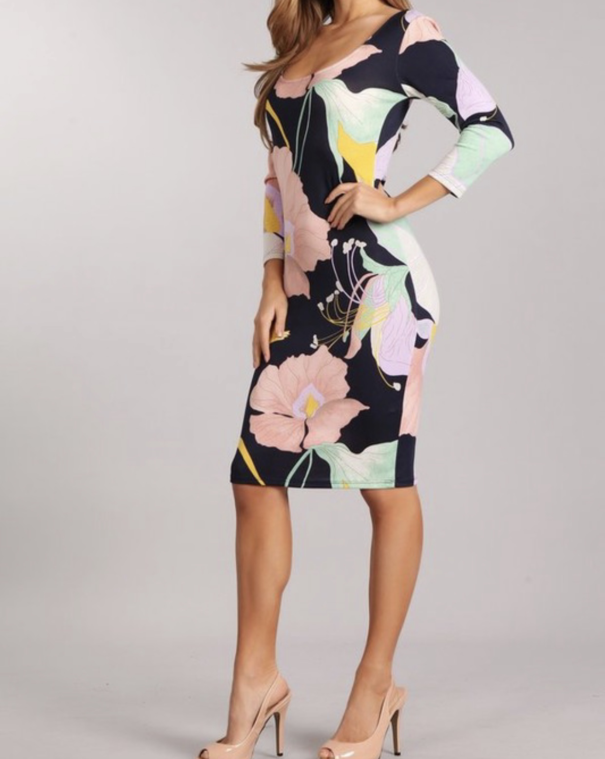 Blush & Blossom Dress