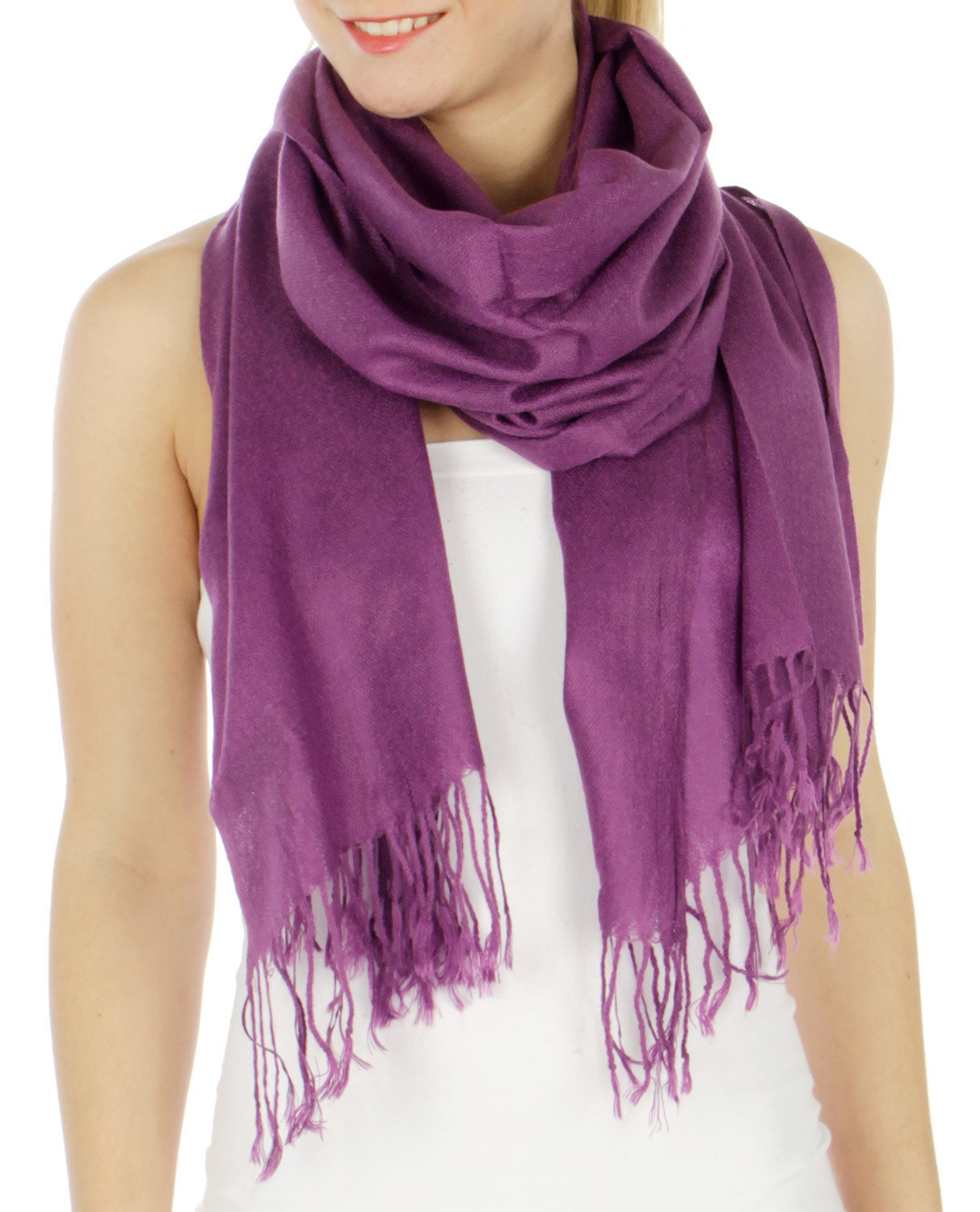 Pashmina Solid Scarf UPAC001-PSS