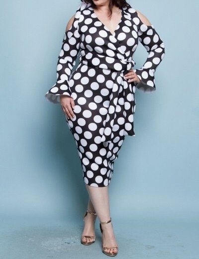 All The Dots Dress UPDR559-ALLTHEDOTS