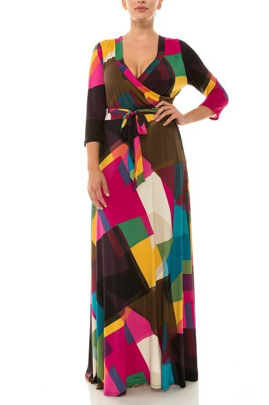 That's You Girl Maxi Dress - Fuchsia UPDR625-THATSYOUGIRL-FUCHSIA