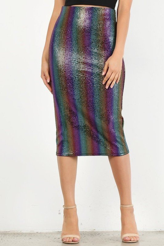 Let's Dance Pencil Skirt UPSK659-LETSDANCE