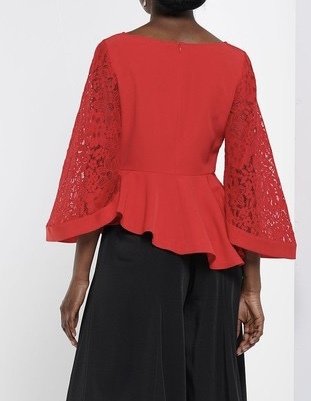 For Love Top Back View