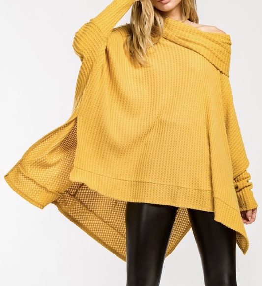 Sunnyside Oversized Sweater Front View