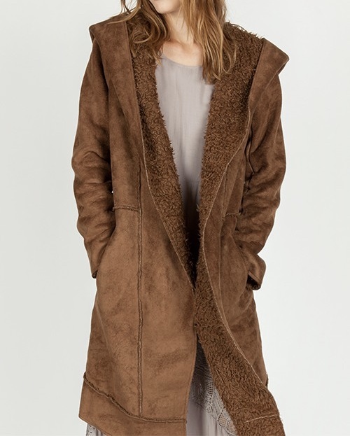 St. Cloud Faux Fur Lined Coat UPCT688-STCLOUD