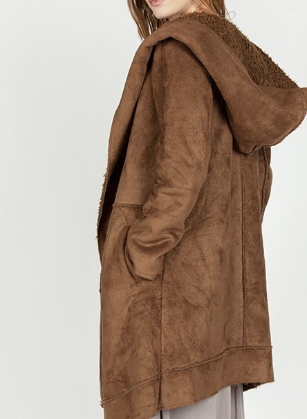 St. Cloud Coat Brown Back View