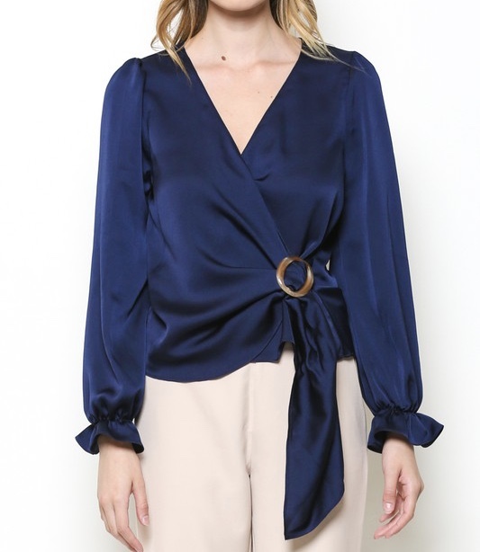 Park Drive Wrap Top Front View