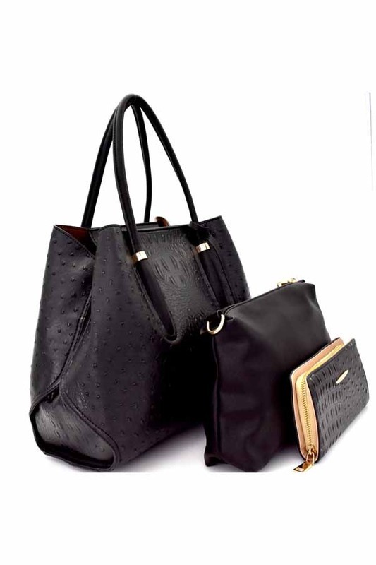 Rosa Tote Bag Black