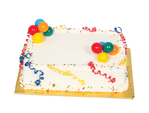 ¼ Sheet Cake 051A004-6707