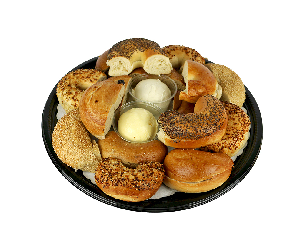 Bagel Tray with Cream Cheese and Whipped Butter 053A556-6750