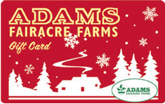 Adams Gift Card (Winter) 010A044-6408