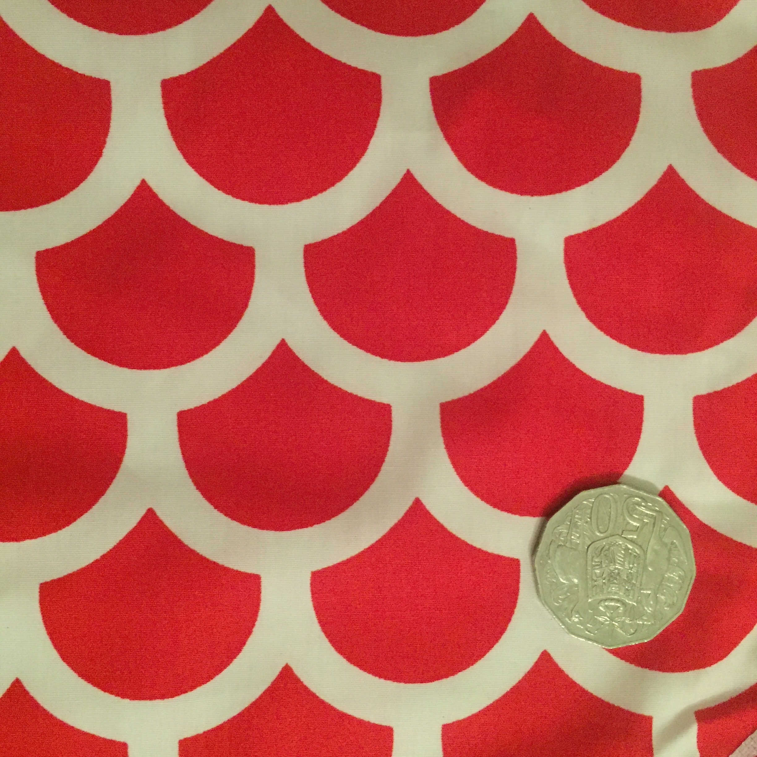 Bubby Cover - Large Red Scales 00038