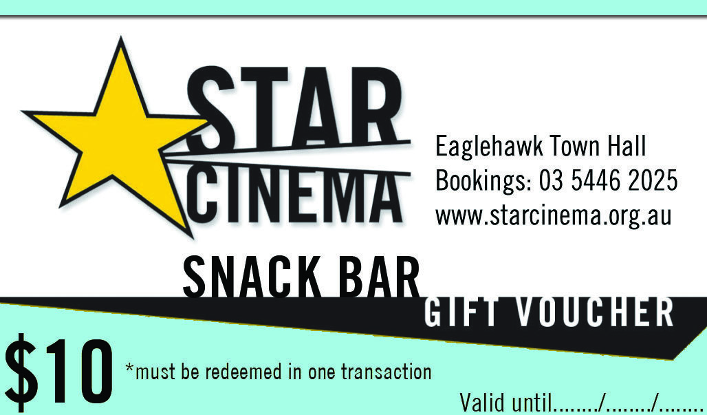 Snack Bar Voucher - $10 00007