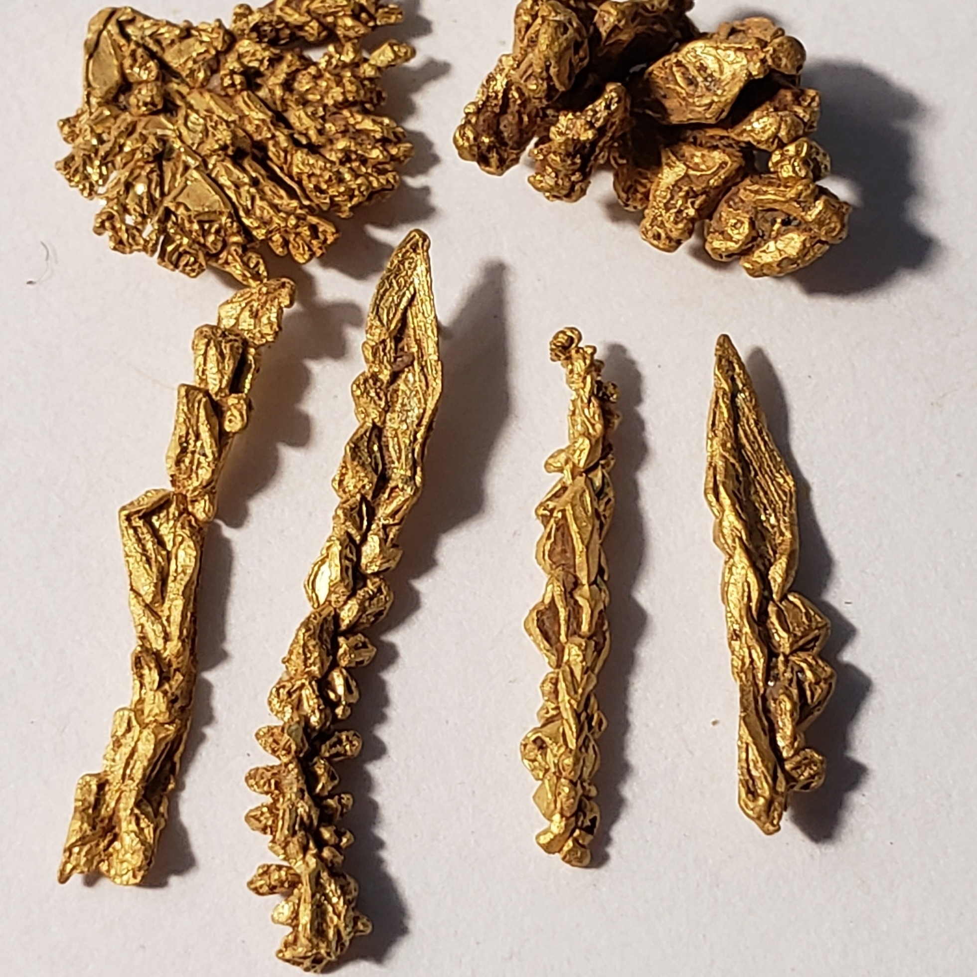 Rare Red Clay and Liberty Wire Gold Paydirt 00262