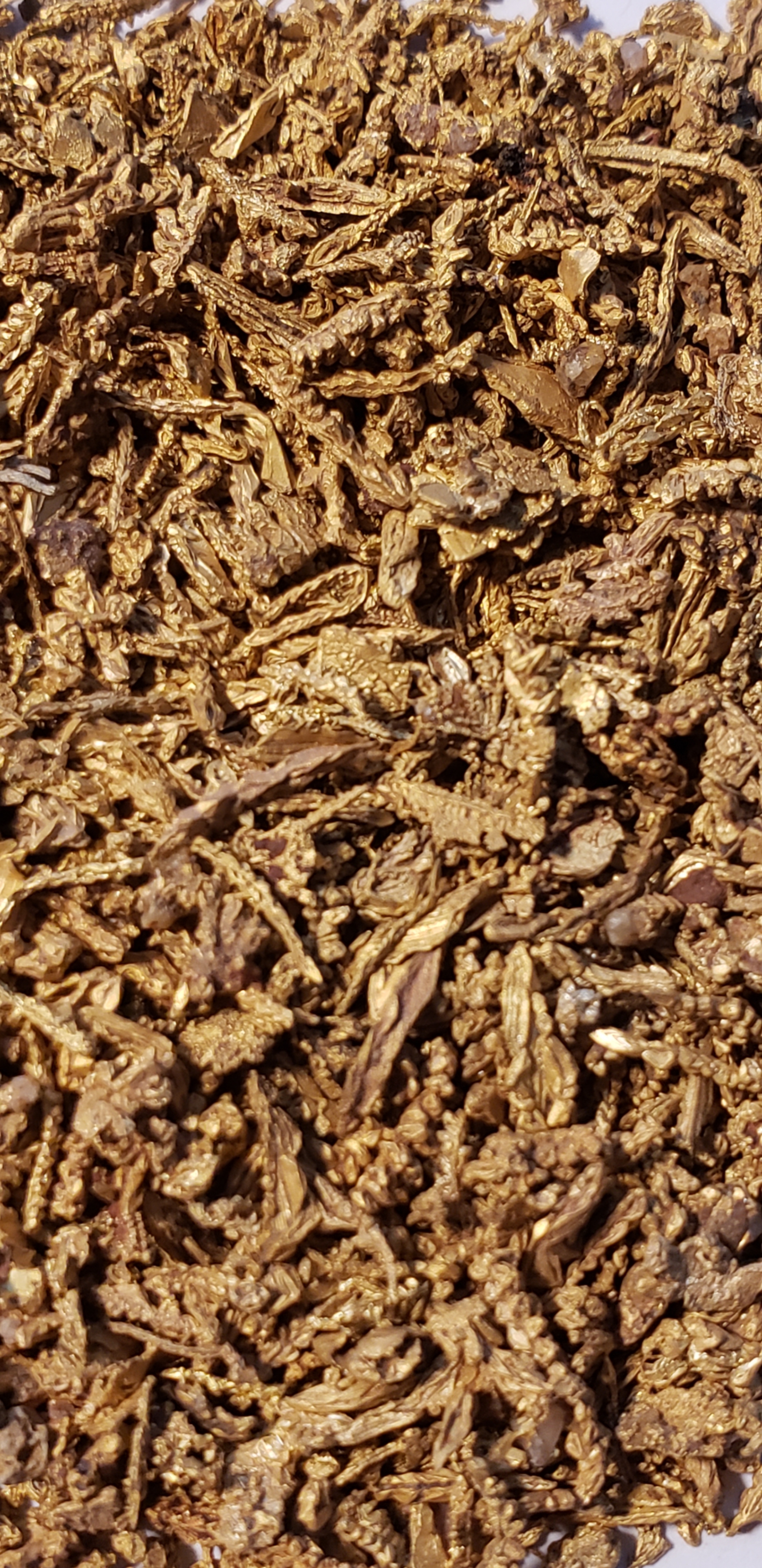 Rare Red Clay and Liberty Wire Gold Paydirt
