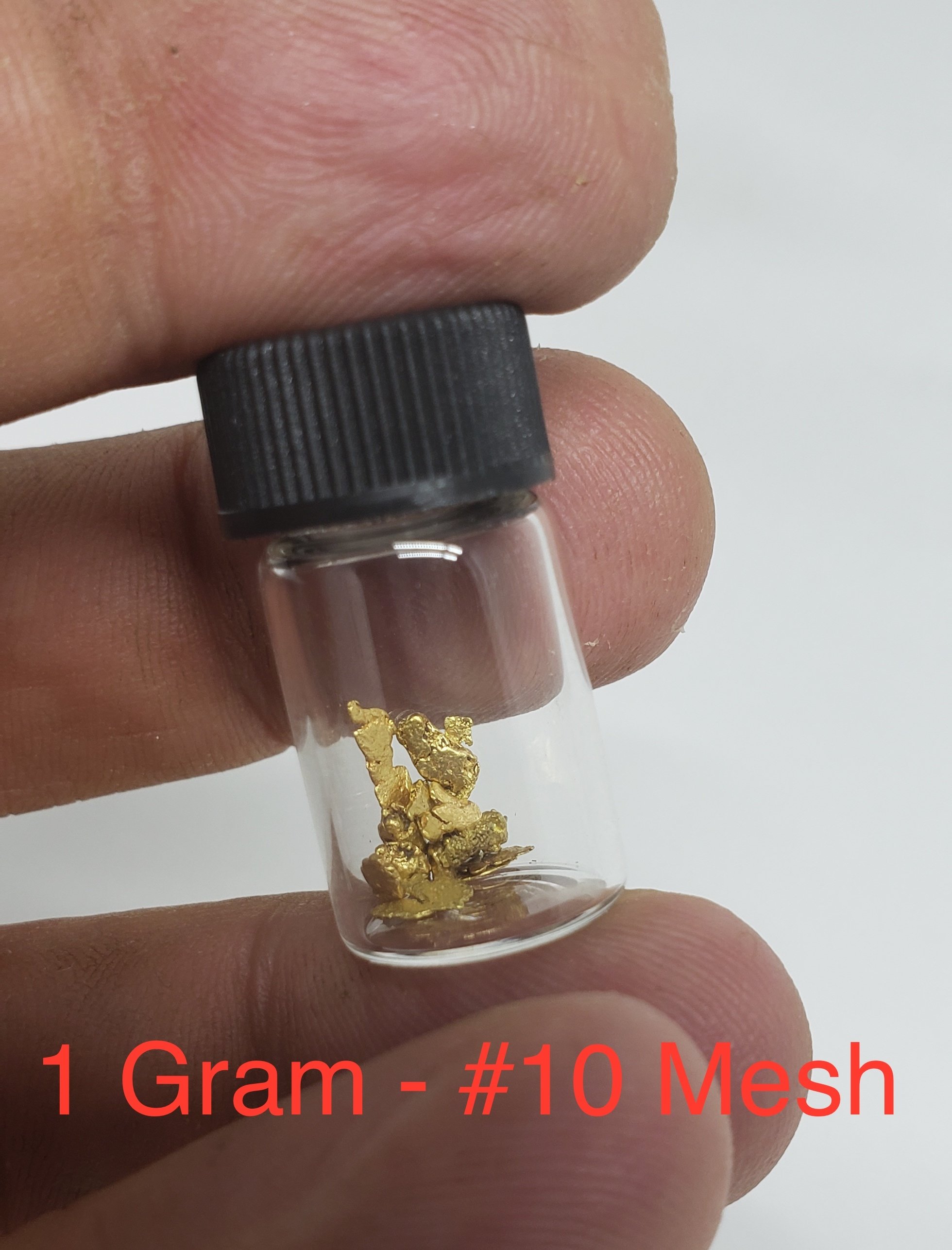 1 gram #10 mesh