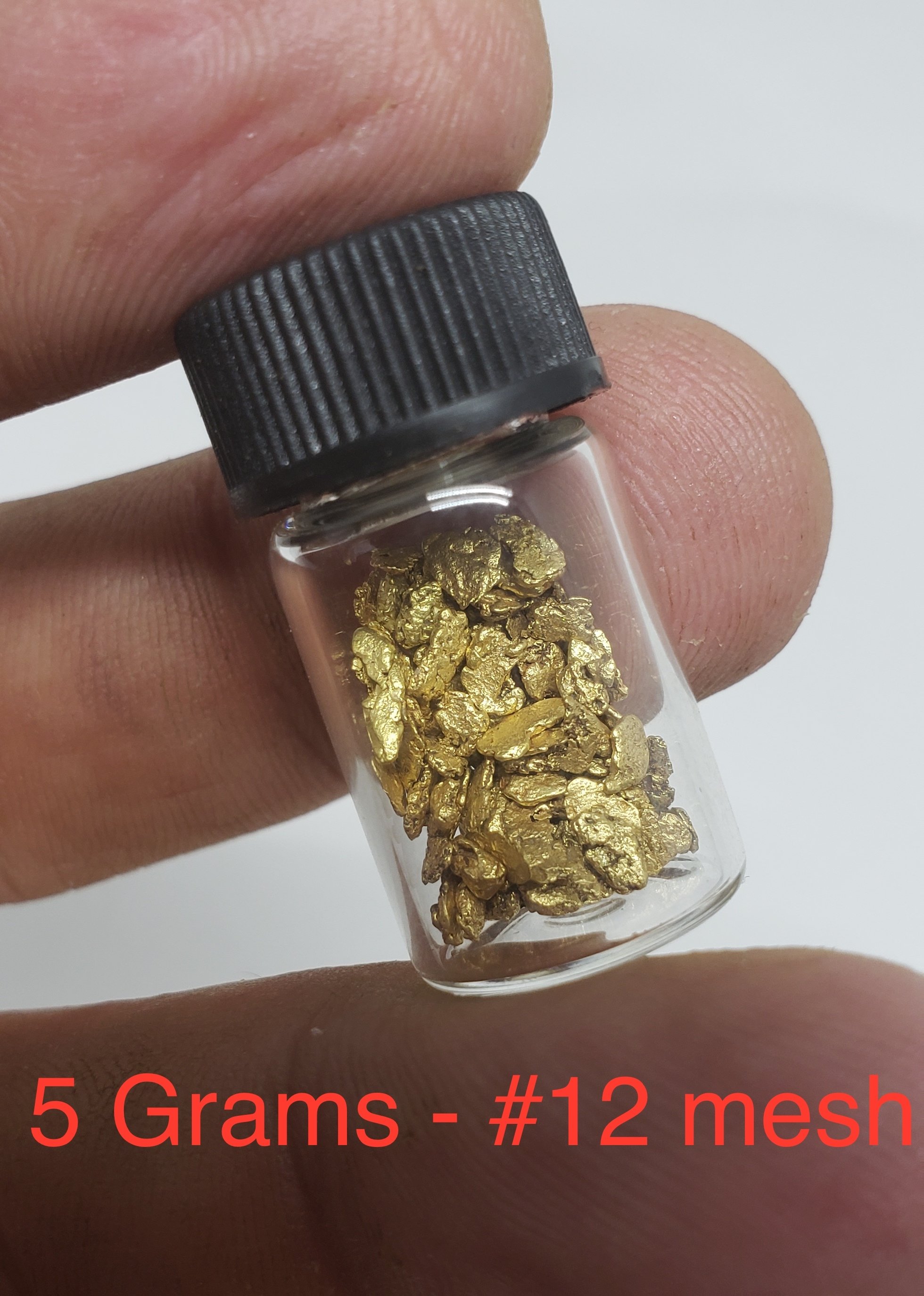 5 grams #12 mesh