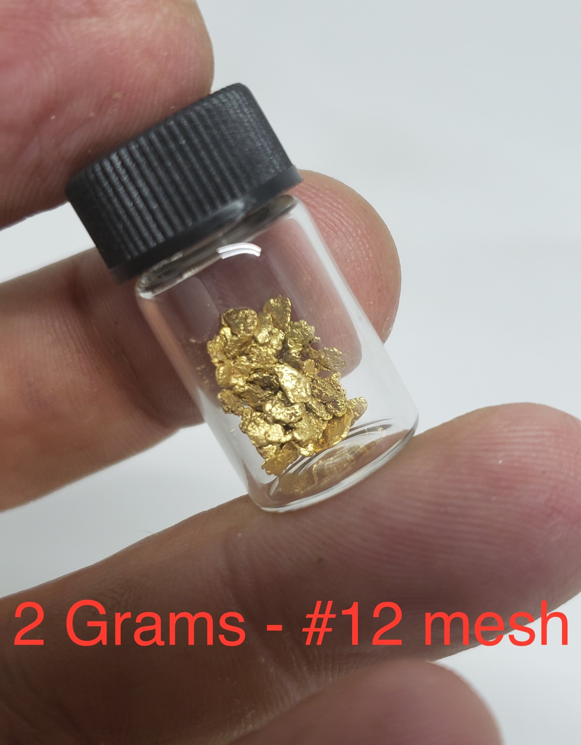 2 grams #12 mesh