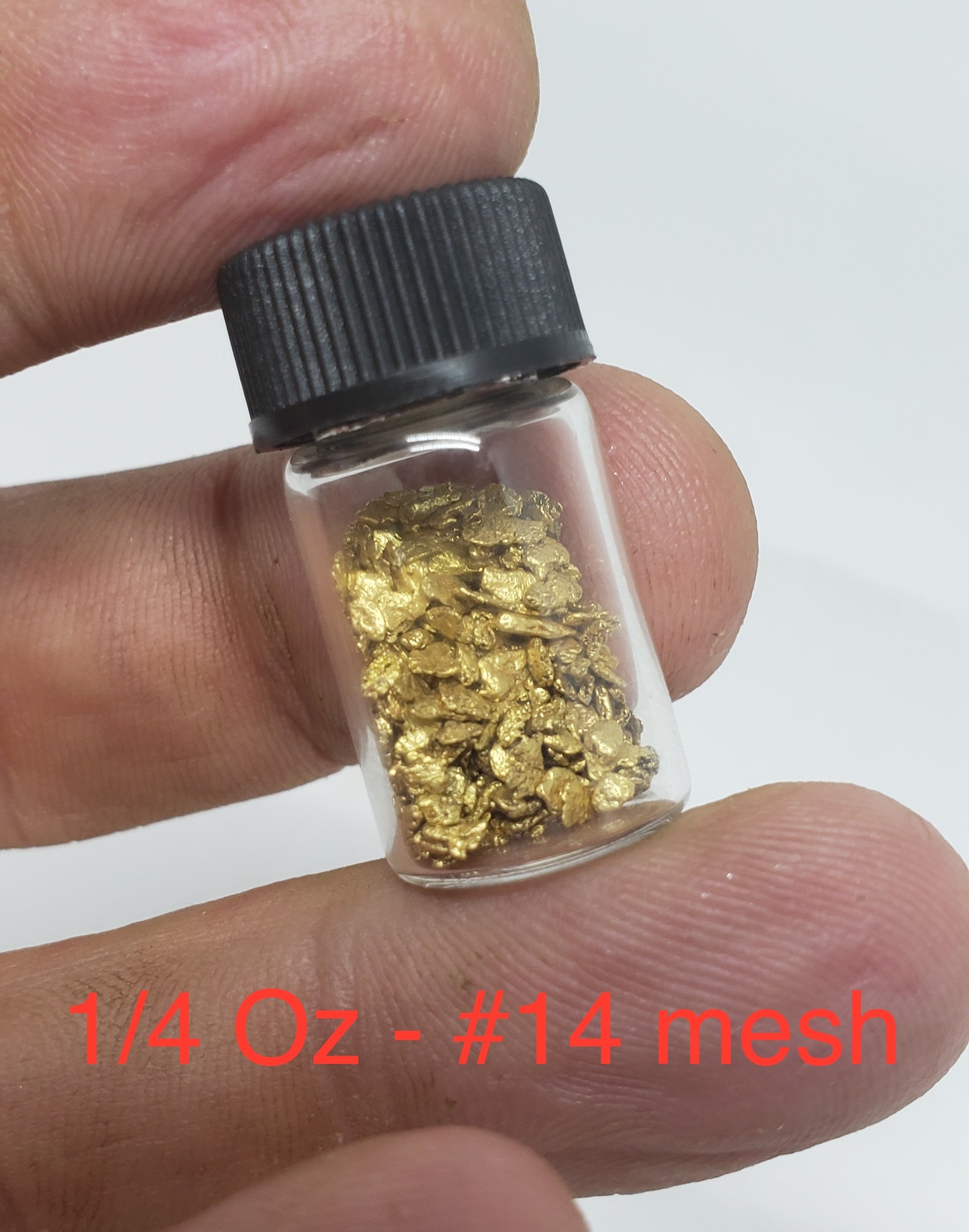 #14 Mesh Gold Nuggets - 1 gram of #14 gold 00003