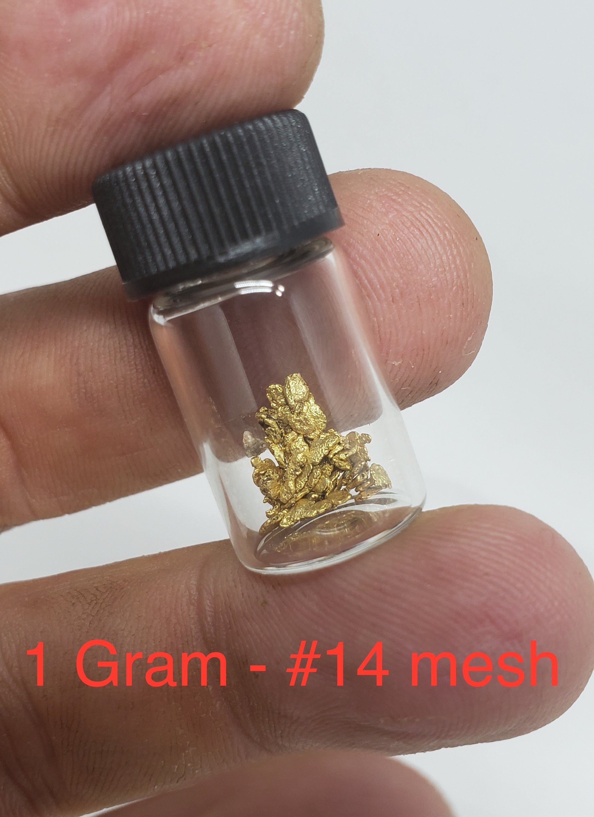 1 gram #14 mesh