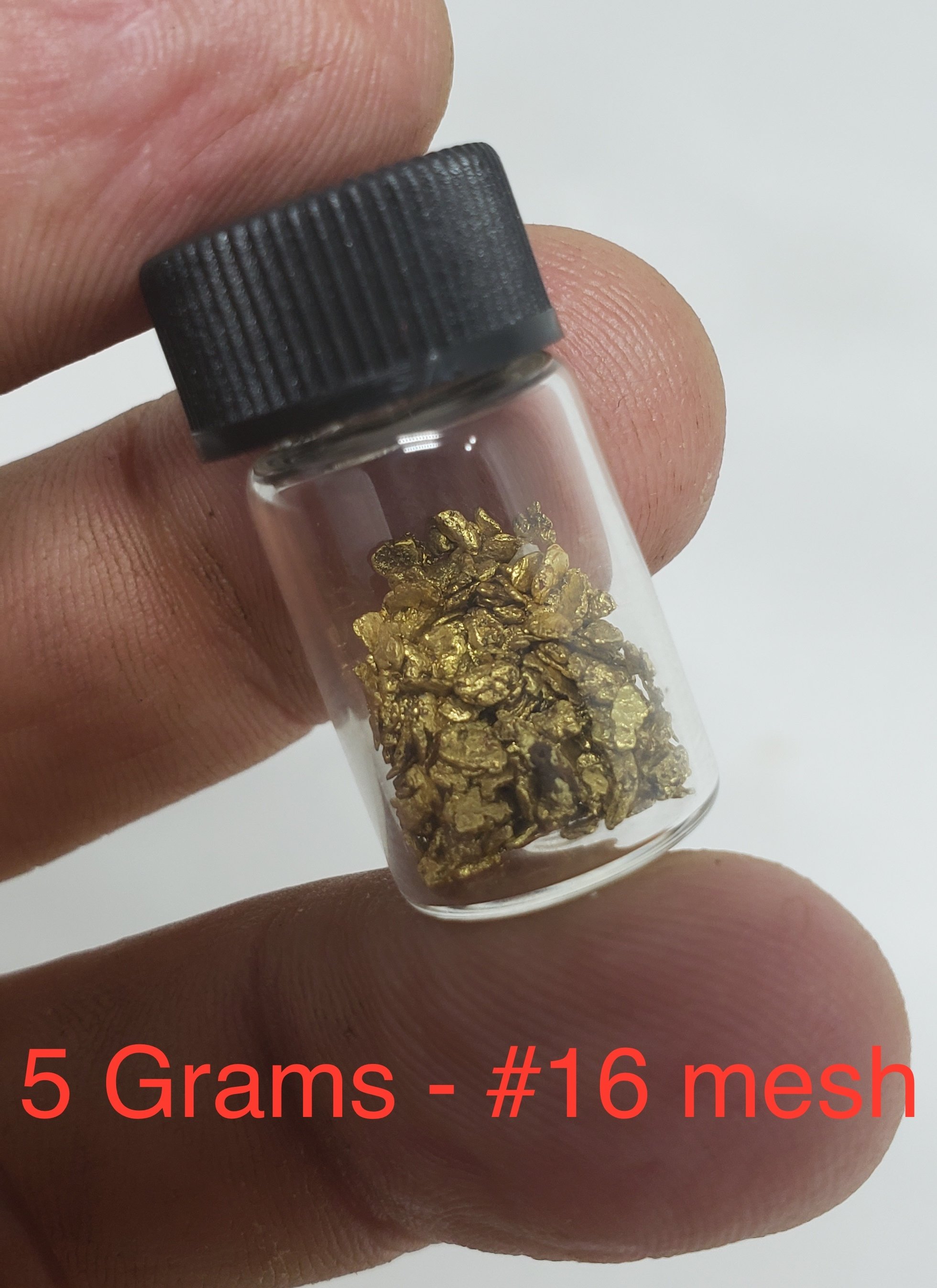5 grams #16 mesh