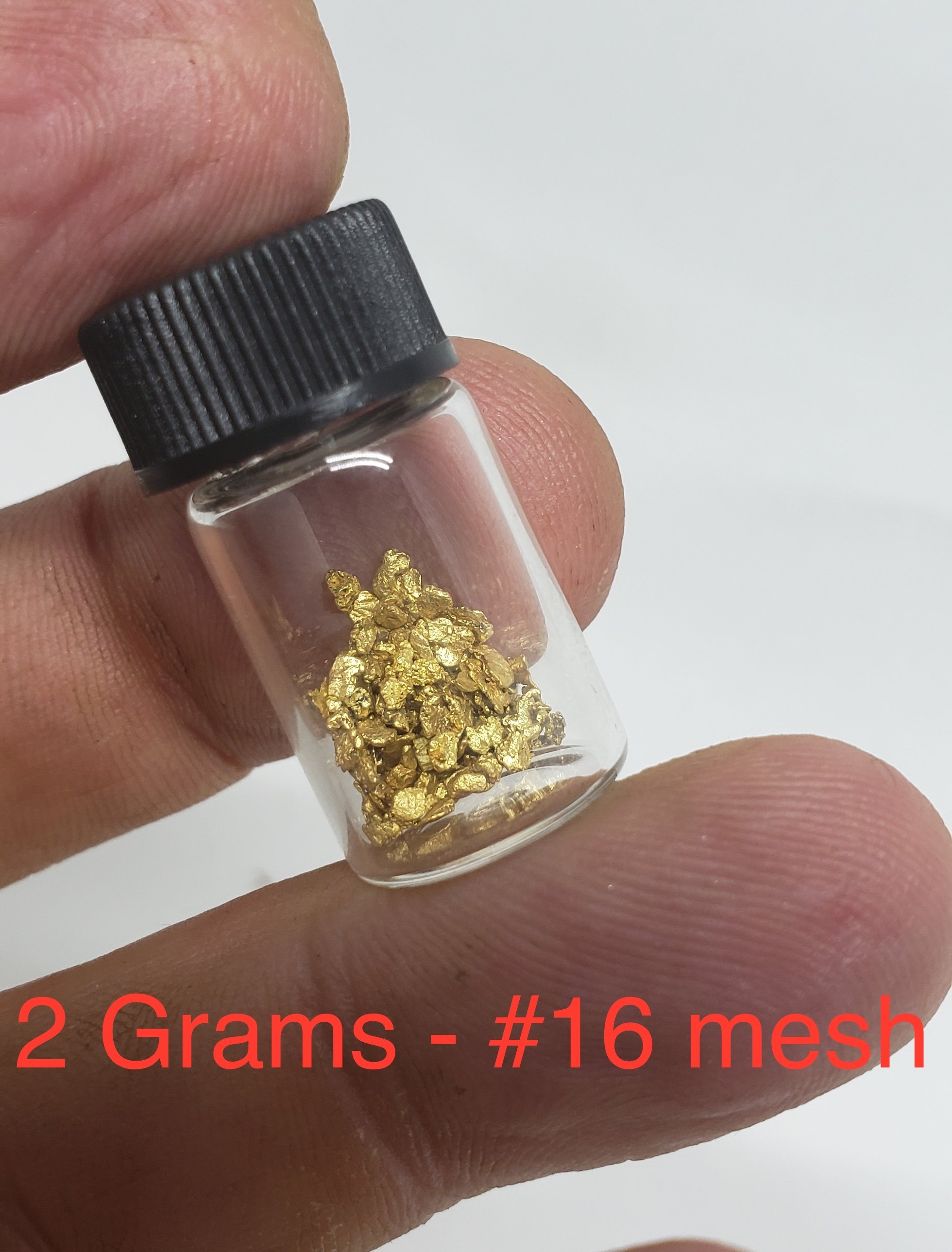 2 grams #16 mesh