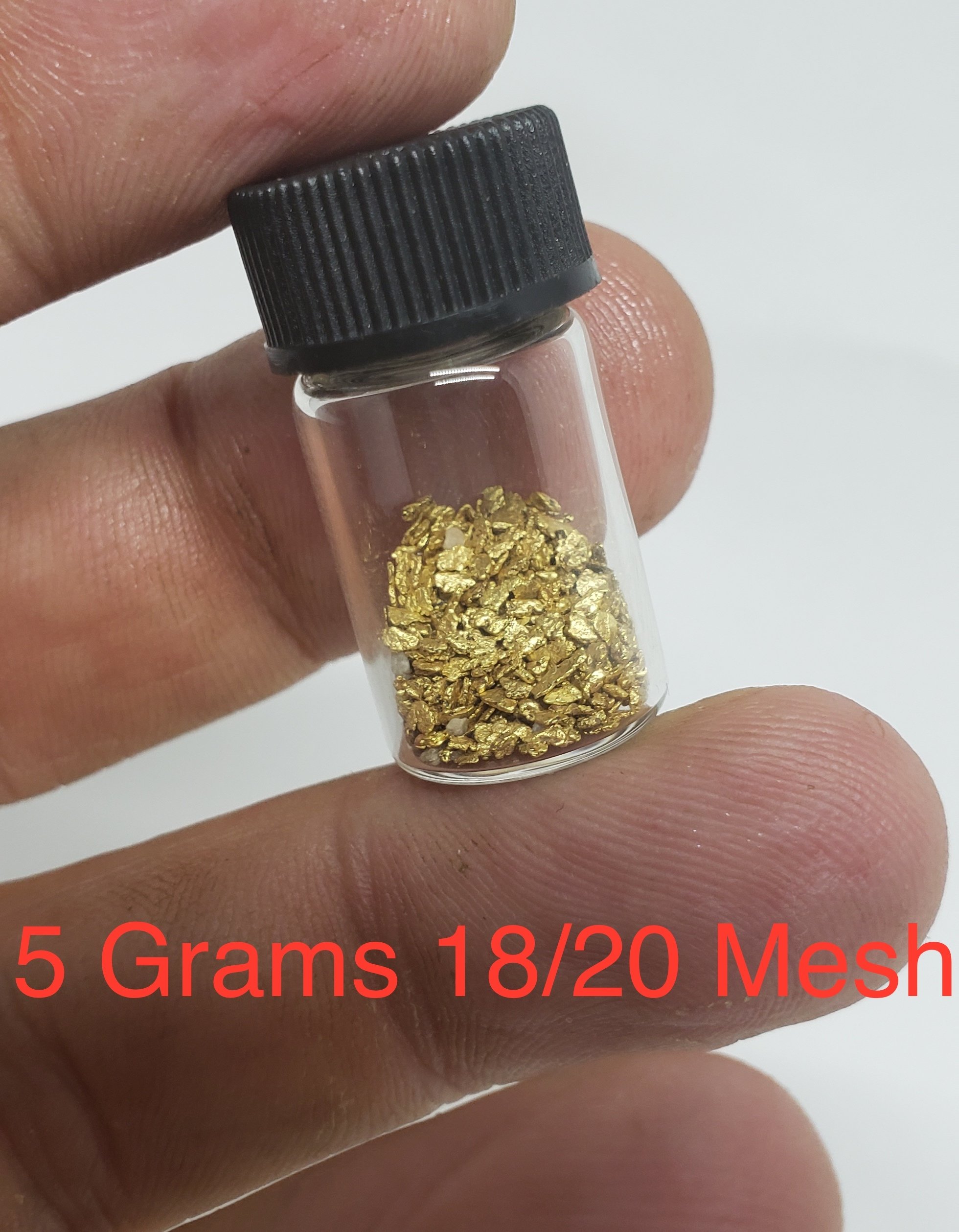 5 grams #18 mesh