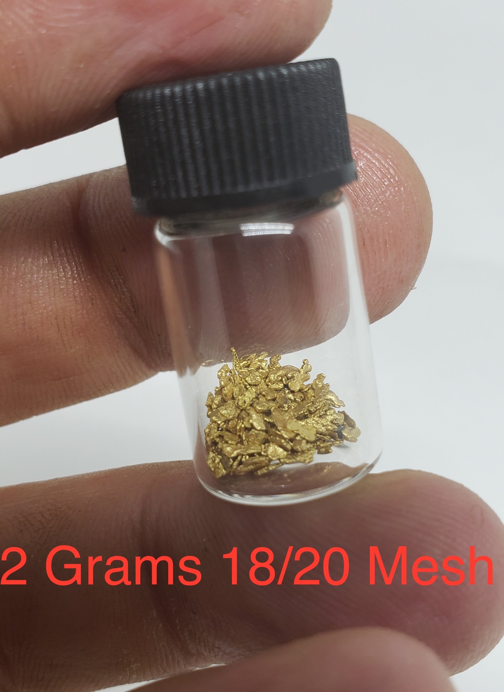 2 grams #18 mesh