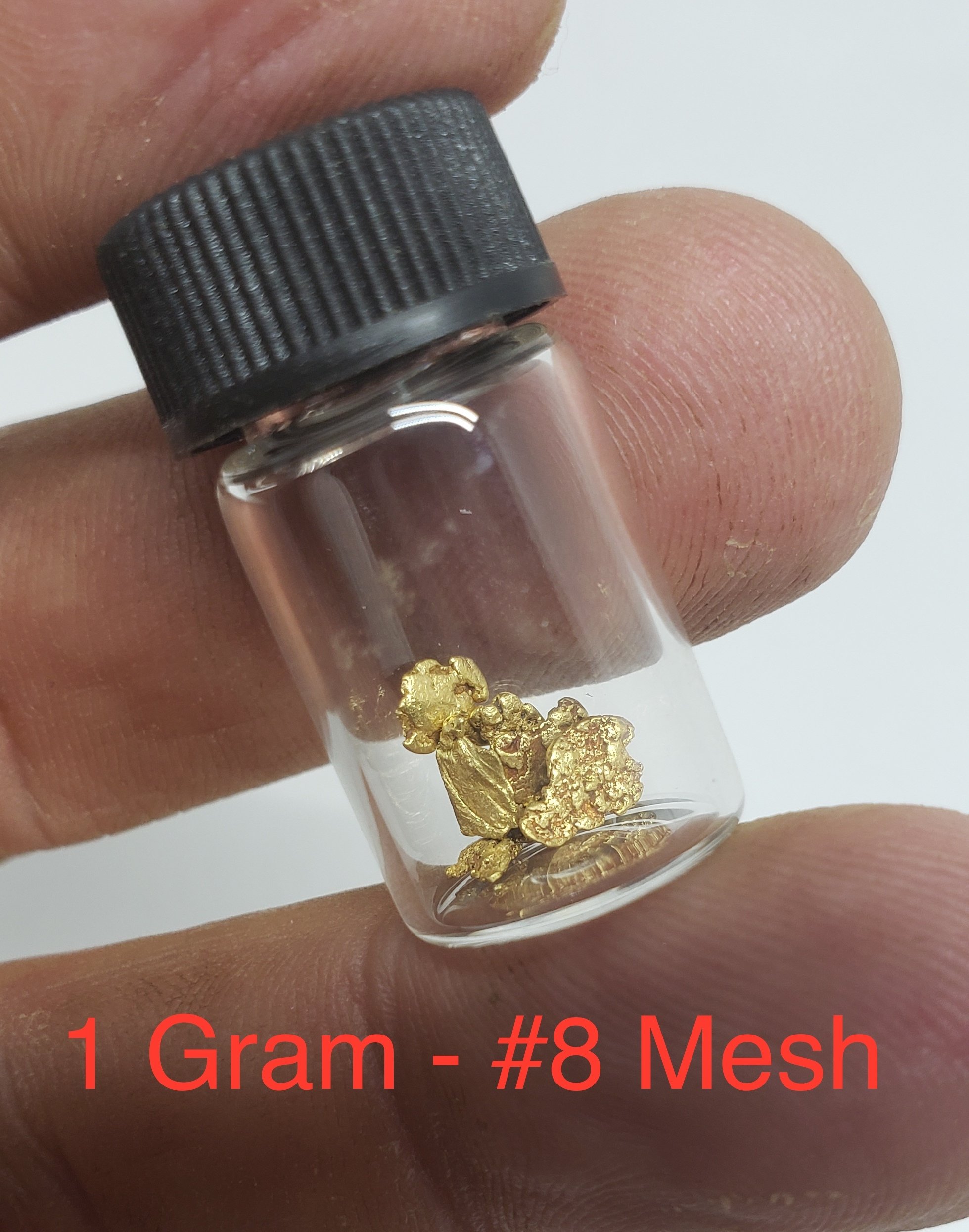 1 gram #8 mesh