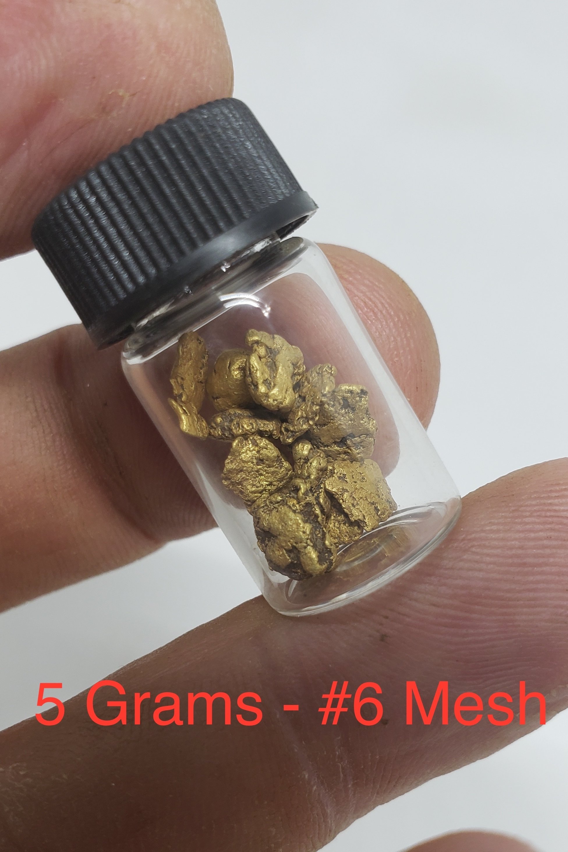 5 grams #6 mesh