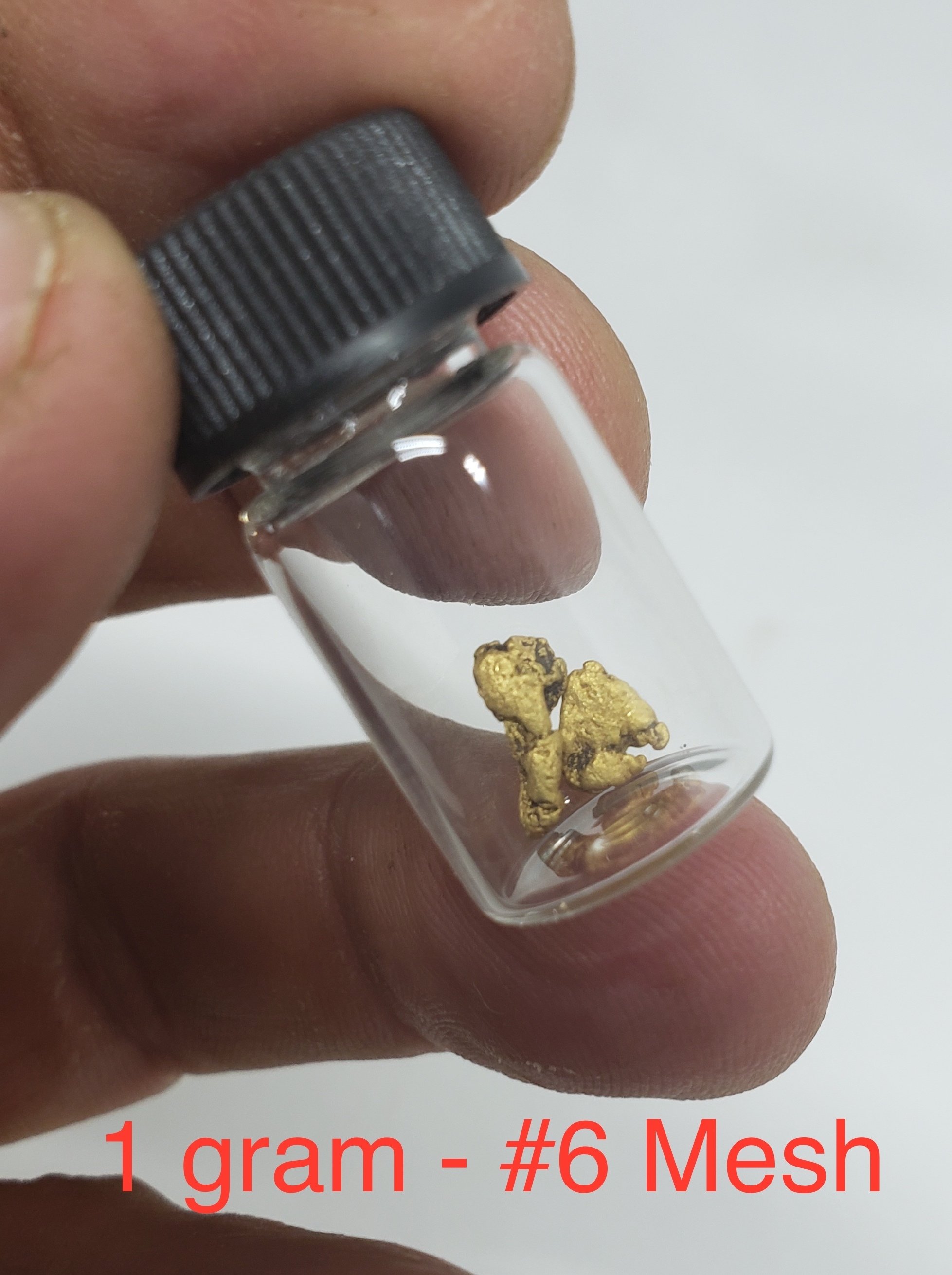 1 gram #6 mesh