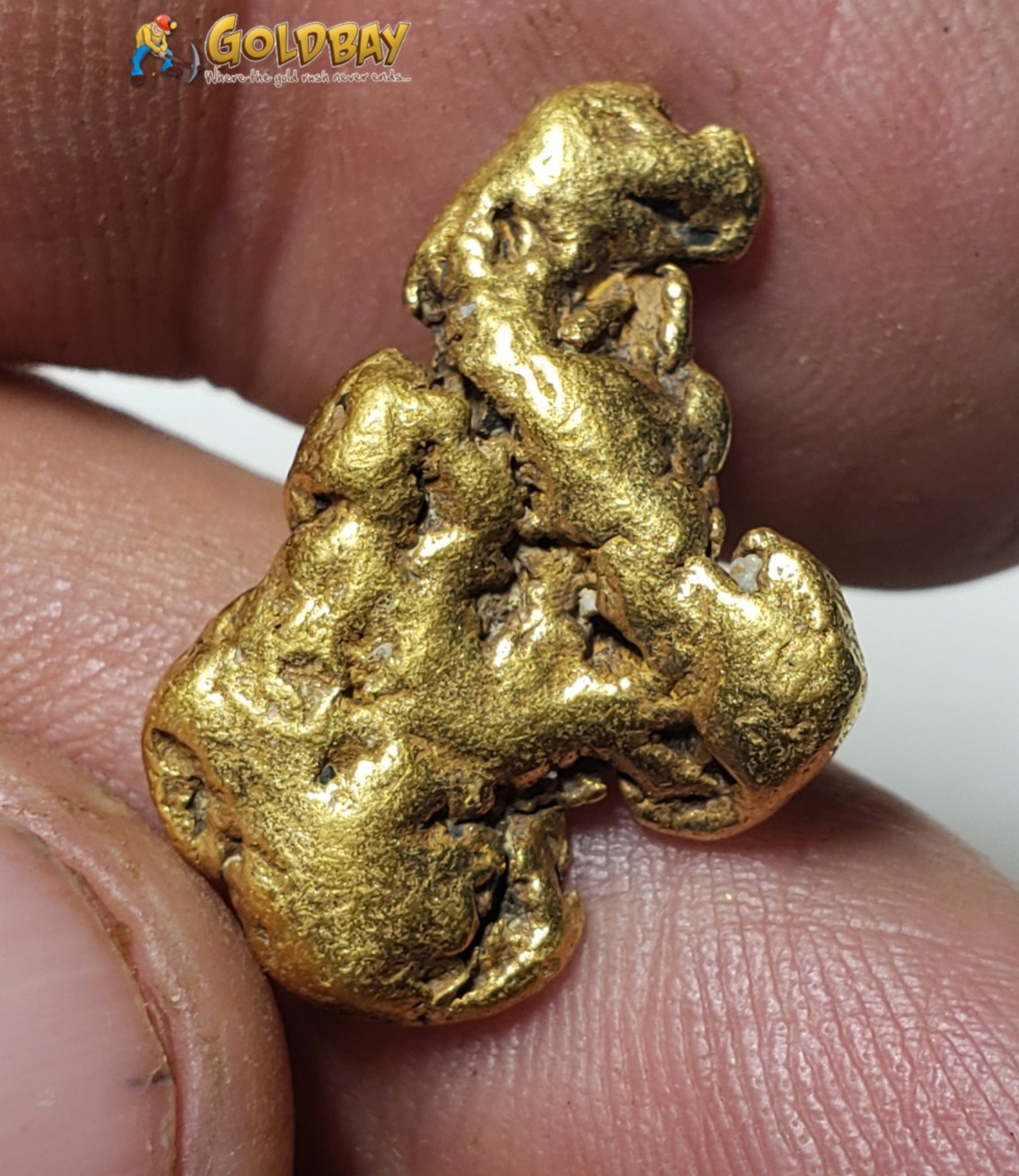 7.43 gram flatter Montana Gold Nugget 00232