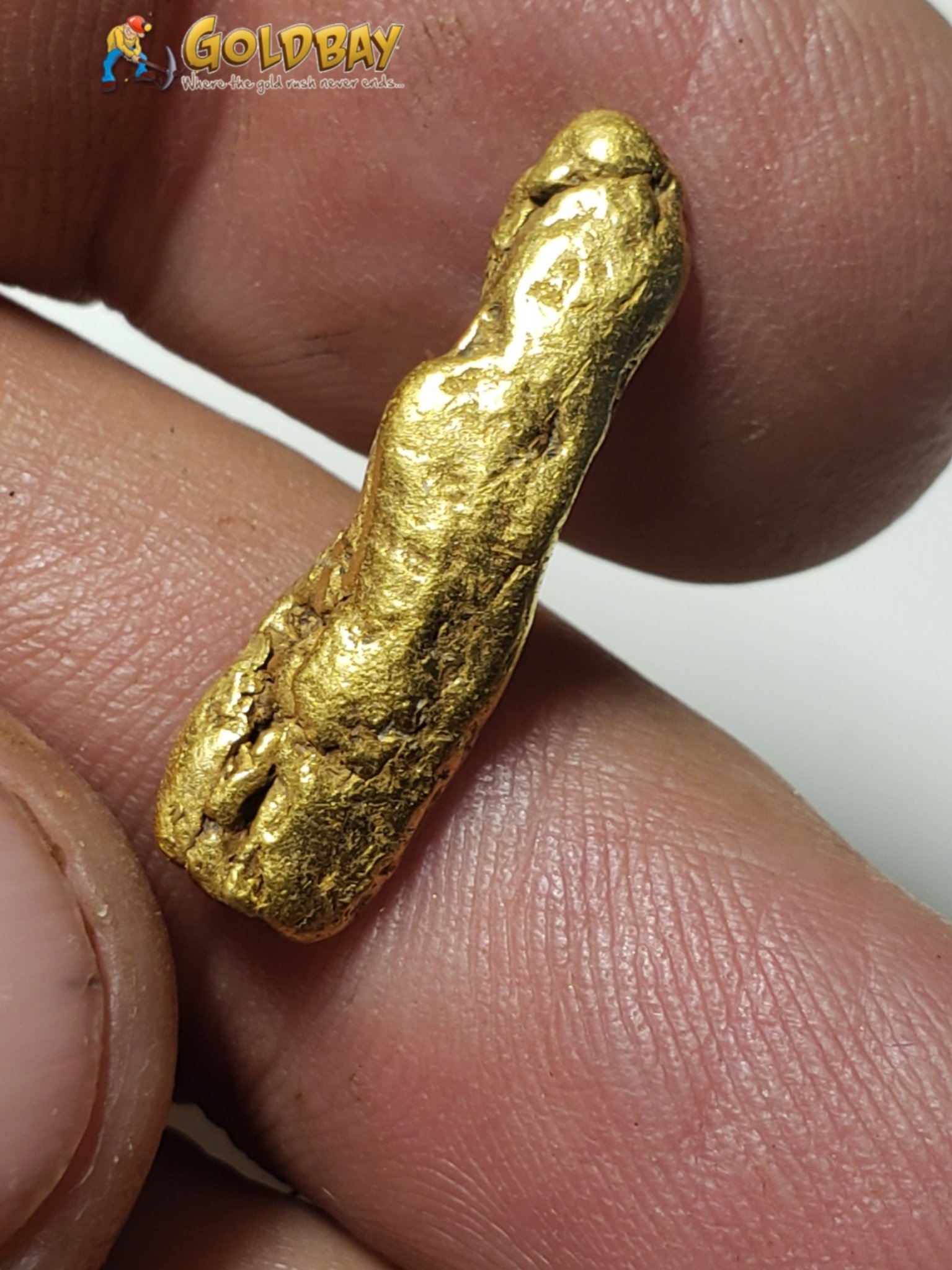 3.84 gram Montana Gold Nugget 00249