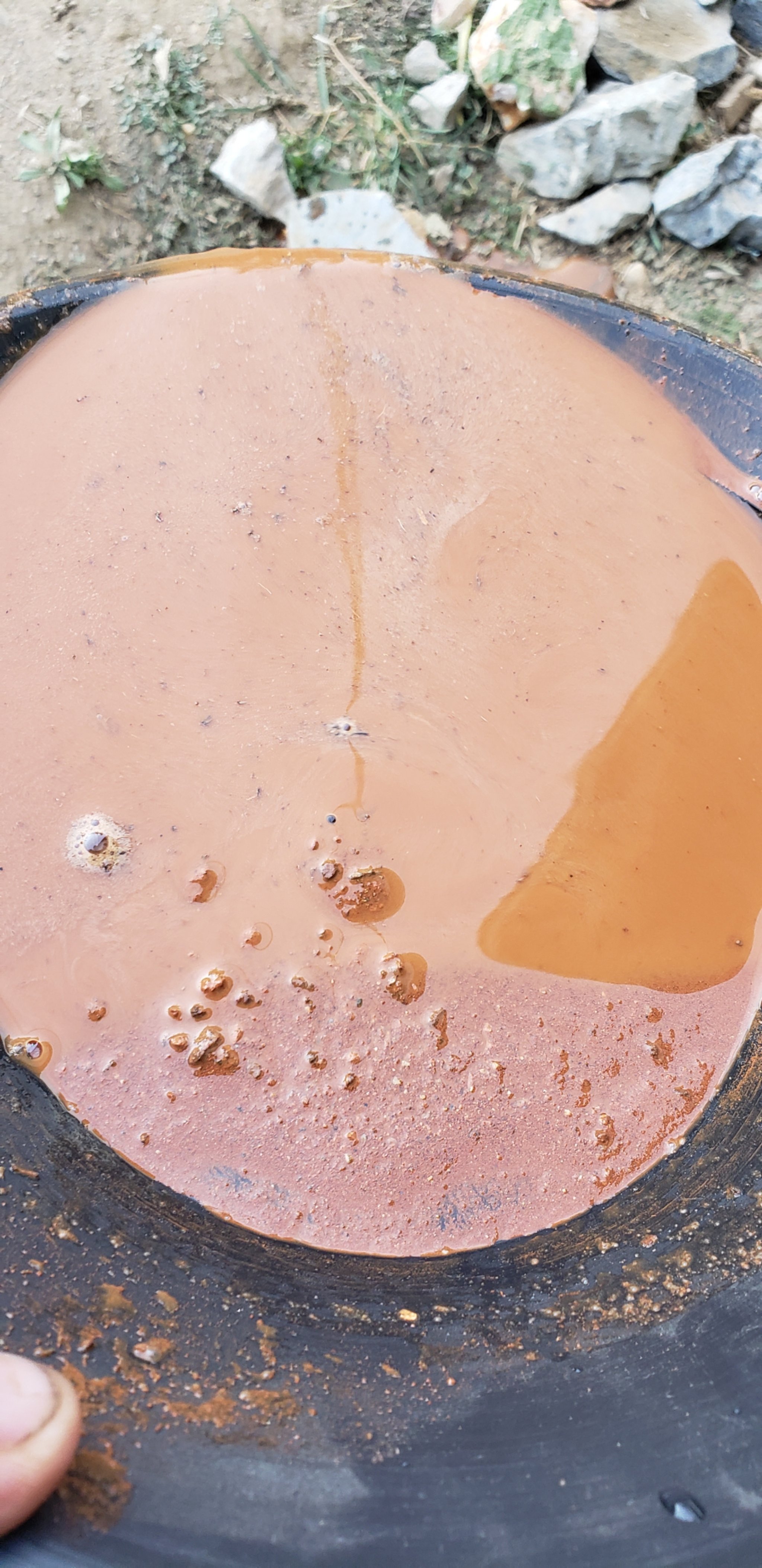 Rare Red Clay Colorado Mine Paydirt