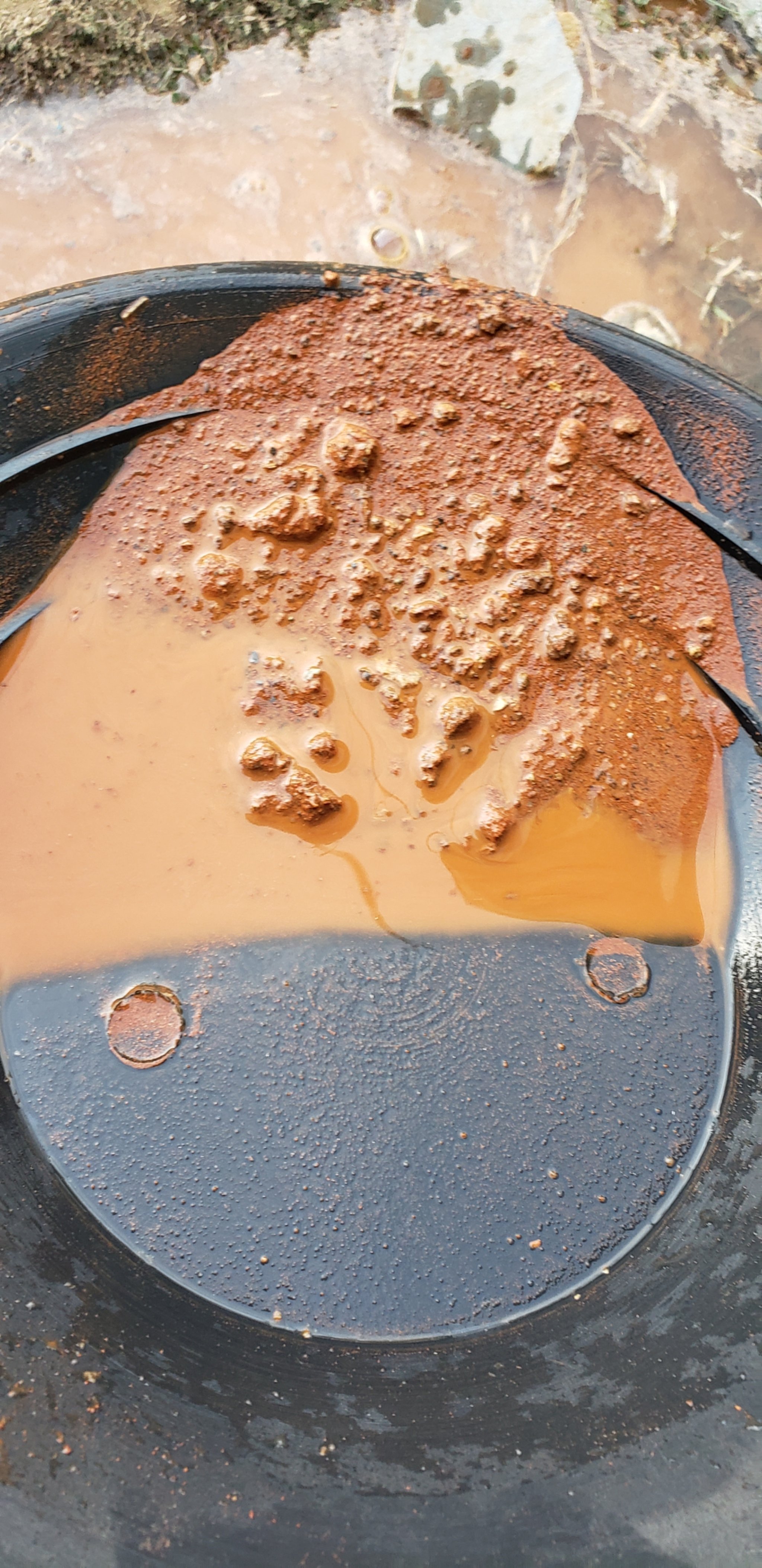 Rare Red Clay Colorado Mine Paydirt