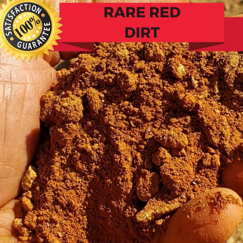 Rare Red Clay Colorado Mine Paydirt 00258