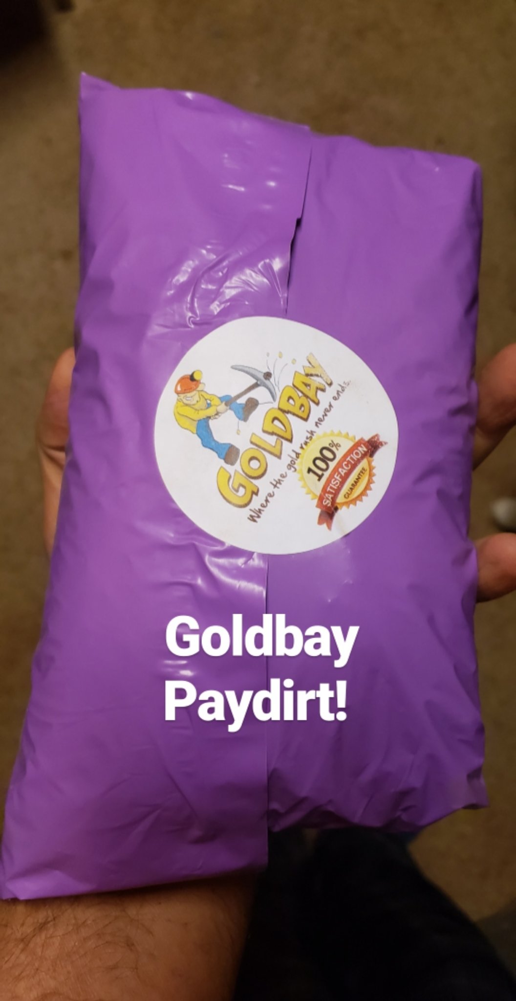 Worlds rarest paydirt - Colorado Quartz gold mine