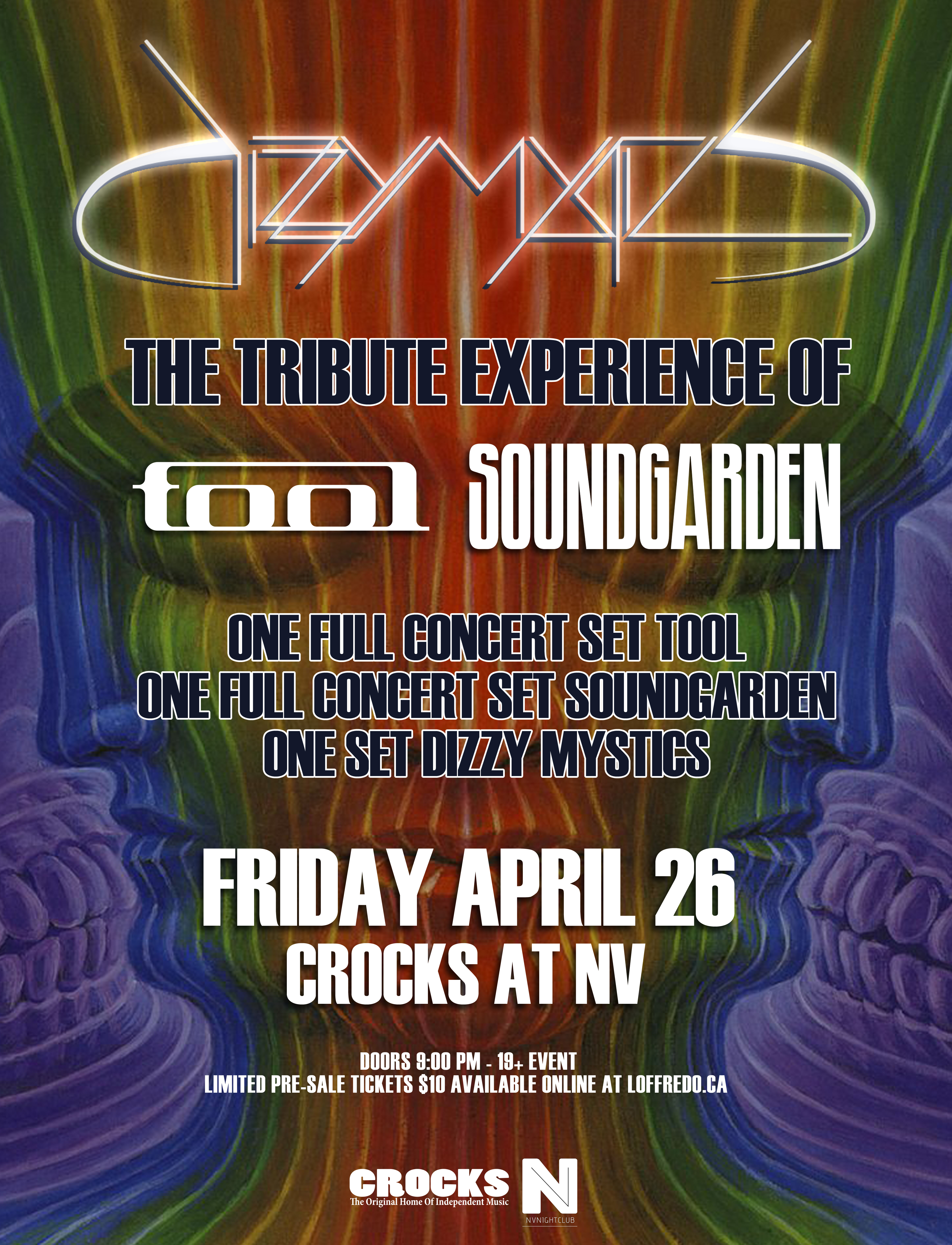 Dizzy Mystics - Ultimate Soundgarden & Tool Tribute Experience - April 26 00294